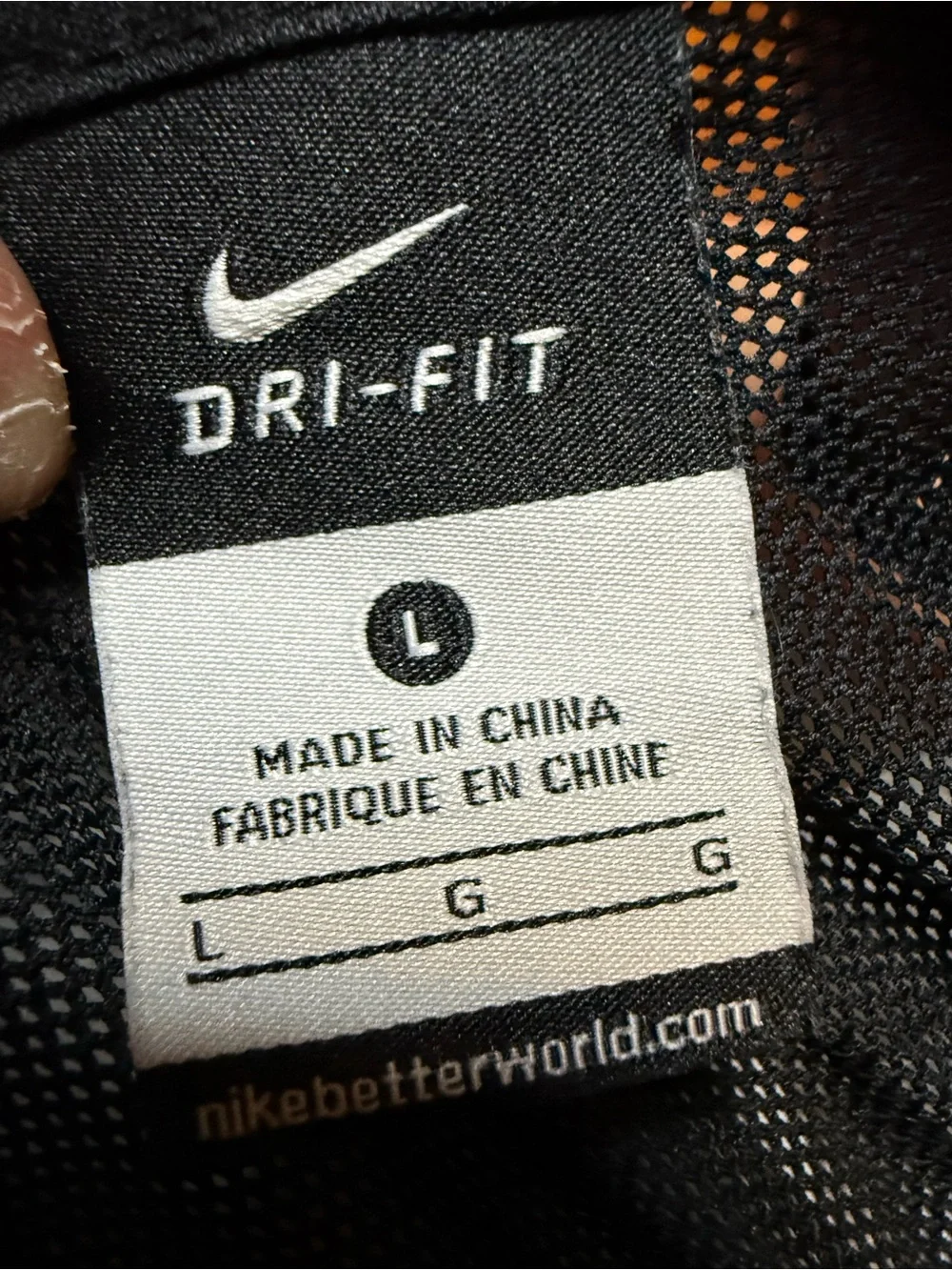 Nike Black Dri-FIT Athletic Tank